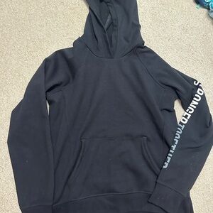 Athleta Girl Black Hoodie Sweatshirt
